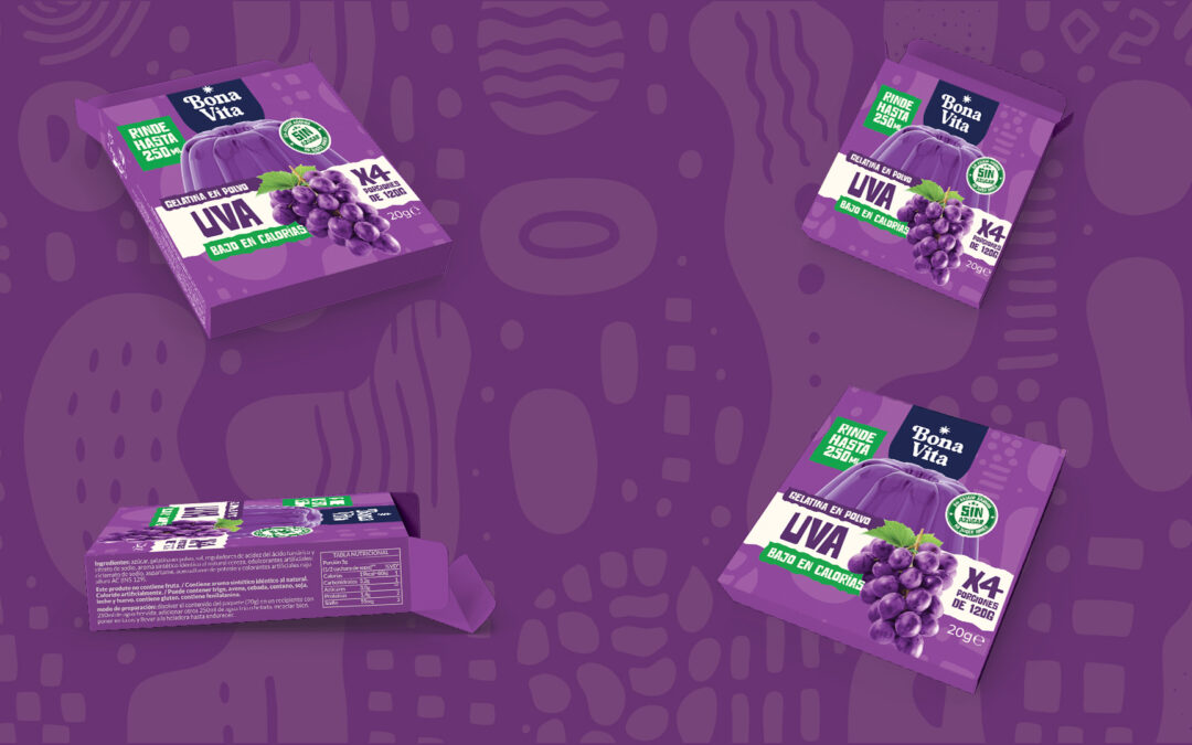 packaging gelatina- Bonavita